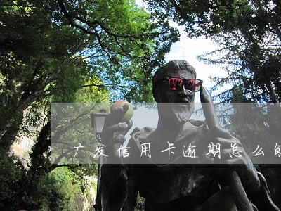 广发信用卡逾期怎么解 广发信用卡逾期怎么解