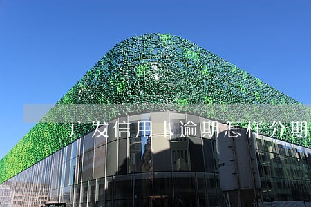 广发信用卡逾期怎样分期 广发信用卡逾期怎样分期