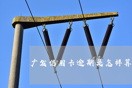 广发信用卡逾期是怎样算费率的