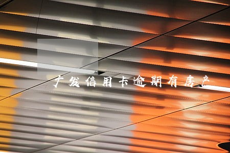 广发信用卡逾期有房产 广发信用卡逾期有房产