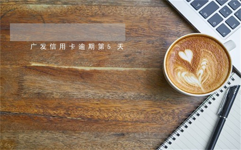 广发信用卡逾期第5天