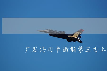 广发信用卡逾期第三方上门 广发信用卡逾期第三方上门