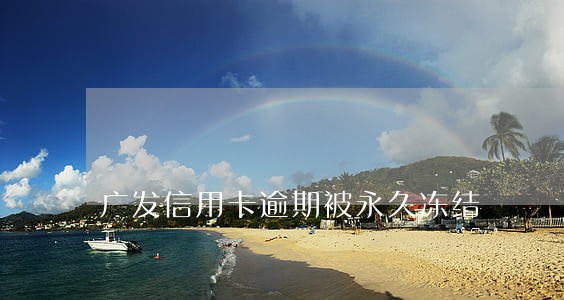 广发信用卡逾期被永久冻结