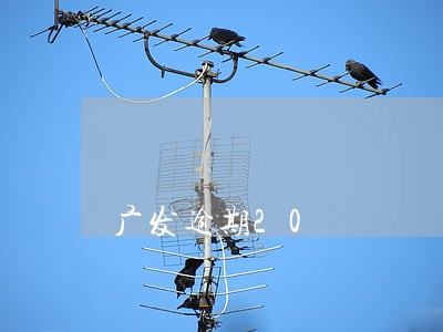 广发逾期20 广发逾期20