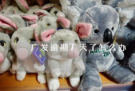 广发逾期7天了怎么办 广发逾期7天了怎么办