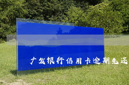 广发银行信用卡逾期先还本金 广发银行信用卡逾期先还本金