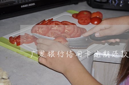 广发银行信用卡逾期还款计划