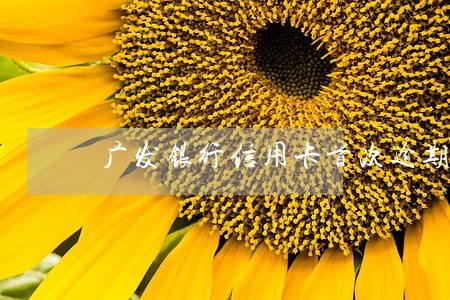 广发银行信用卡首次逾期还款 广发银行信用卡首次逾期还款