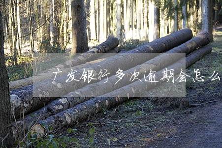 广发银行多次逾期会怎么样