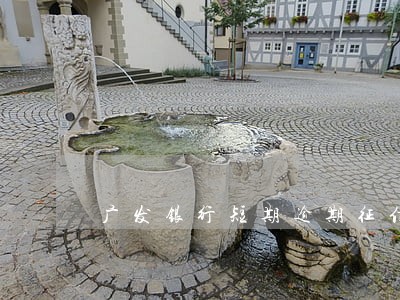 广发银行短期逾期征信 广发银行短期逾期征信
