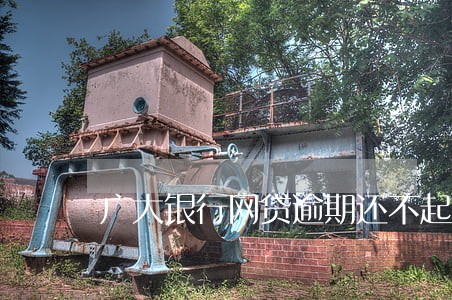广大银行网贷逾期还不起