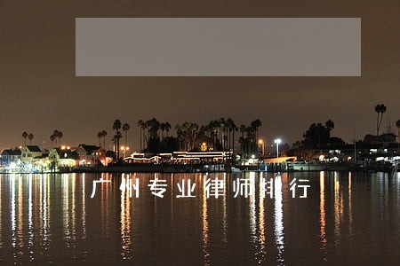 广州专业律师排行 广州专业律师排行