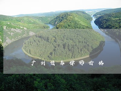 广州债务律师价格 广州债务律师价格