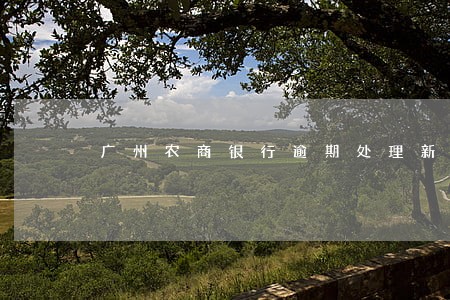 广州农商银行逾期处理新政 广州农商银行逾期处理新政