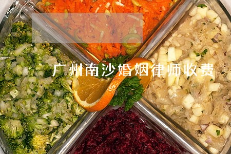 广州南沙婚姻律师收费 广州南沙婚姻律师收费