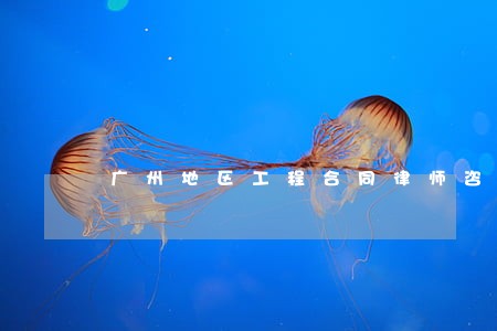 广州地区工程合同律师咨询热线