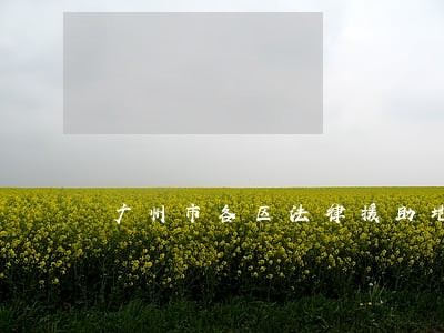 广州市各区法律援助地址 广州市各区法律援助地址
