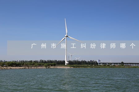 广州市施工纠纷律师哪个强 广州市施工纠纷律师哪个强