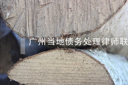 广州当地债务处理律师联系方式 广州当地债务处理律师联系方式