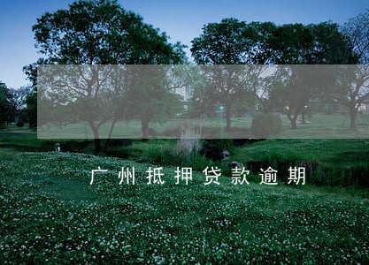 广州抵押贷款逾期 广州抵押贷款逾期