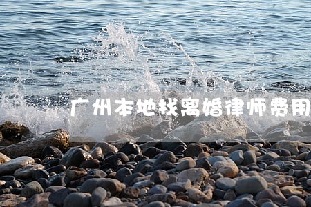 广州本地找离婚律师费用 广州本地找离婚律师费用