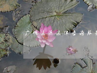 广州法源法律咨询服务公司