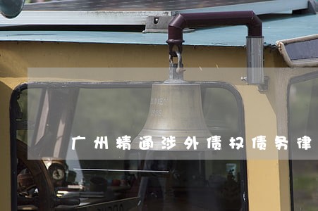 广州精通涉外债权债务律师哪家强
