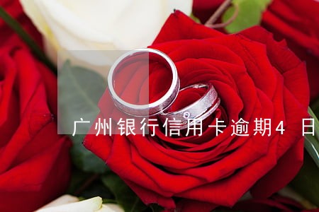 广州银行信用卡逾期4日会停卡吗