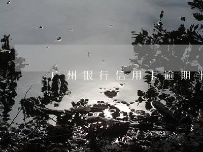 广州银行信用卡逾期半年 广州银行信用卡逾期半年