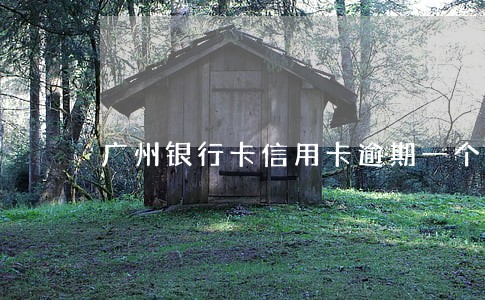 广州银行卡信用卡逾期一个月 广州银行卡信用卡逾期一个月