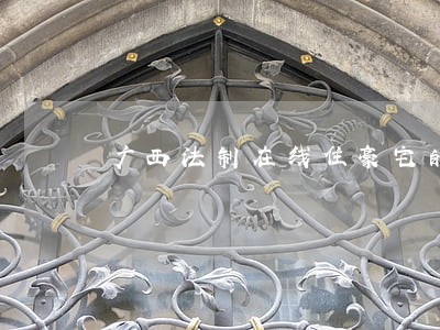 广西法制在线住豪宅的穷人 广西法制在线住豪宅的穷人