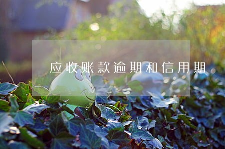 应收账款逾期和信用期 应收账款逾期和信用期