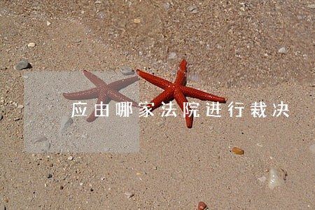 应由哪家法院进行裁决 应由哪家法院进行裁决