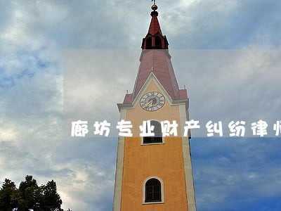 廊坊专业财产纠纷律师 廊坊专业财产纠纷律师
