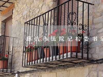 廊坊市法院纪检委书记叫什么名字 廊坊市法院纪检委书记叫什么名字