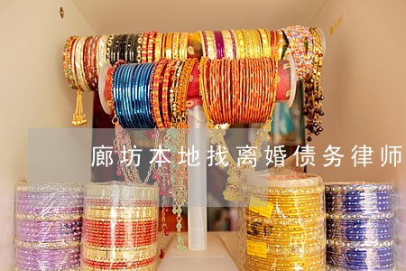 廊坊本地找离婚债务律师 廊坊本地找离婚债务律师