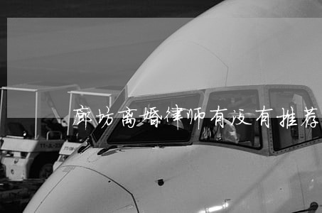 廊坊离婚律师有没有推荐 廊坊离婚律师有没有推荐