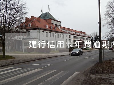 建行信用卡年费逾期两天 建行信用卡年费逾期两天
