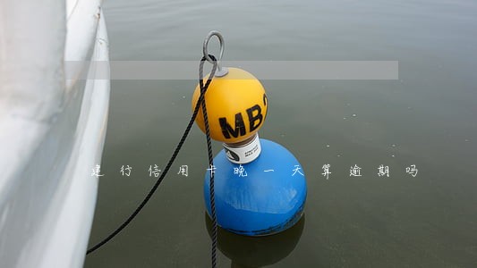 建行信用卡晚一天算逾期吗