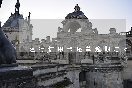 建行信用卡还款逾期怎么规定的 建行信用卡还款逾期怎么规定的