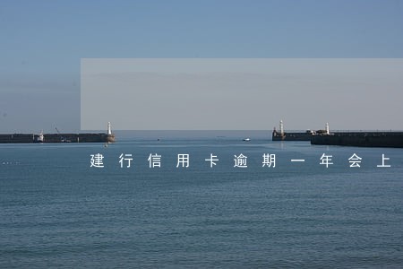 建行信用卡逾期一年会上征信吗