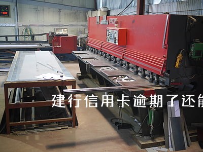 建行信用卡逾期了还能贷款吗 建行信用卡逾期了还能贷款吗