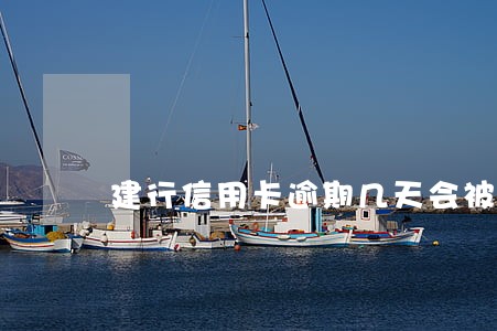 建行信用卡逾期几天会被冻结卡吗 建行信用卡逾期几天会被冻结卡吗