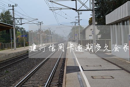 建行信用卡逾期多久会呆账 建行信用卡逾期多久会呆账
