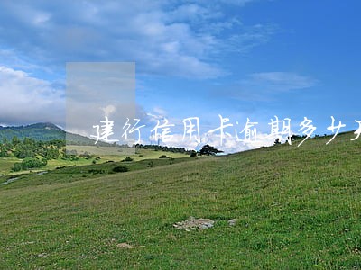 建行信用卡逾期多少天会降额