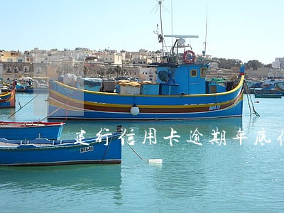 建行信用卡逾期年底催收