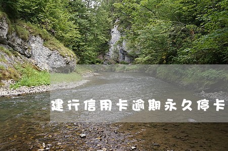 建行信用卡逾期永久停卡 建行信用卡逾期永久停卡