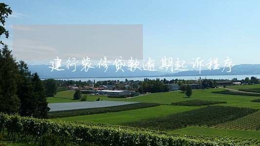 建行装修贷款逾期起诉程序 建行装修贷款逾期起诉程序
