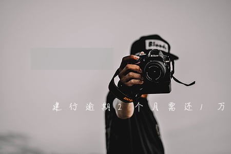 建行逾期2个月需还1万 建行逾期2个月需还1万