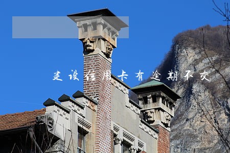 建设信用卡有逾期不交
